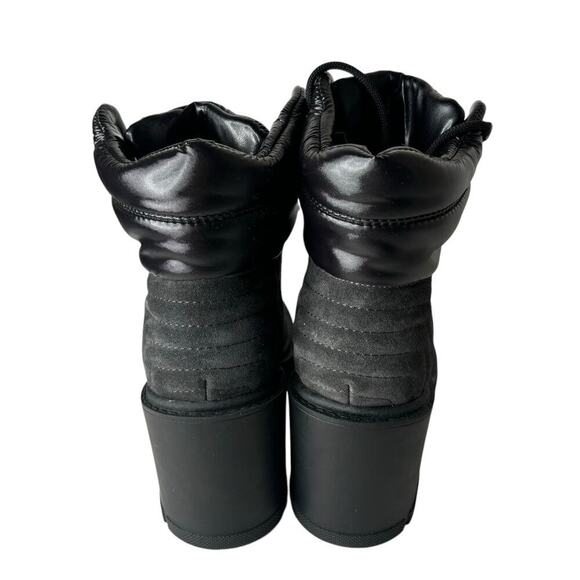 Marc Fisher Velima Lace-Up Booties Black Size 6.5 - Picture 5 of 6